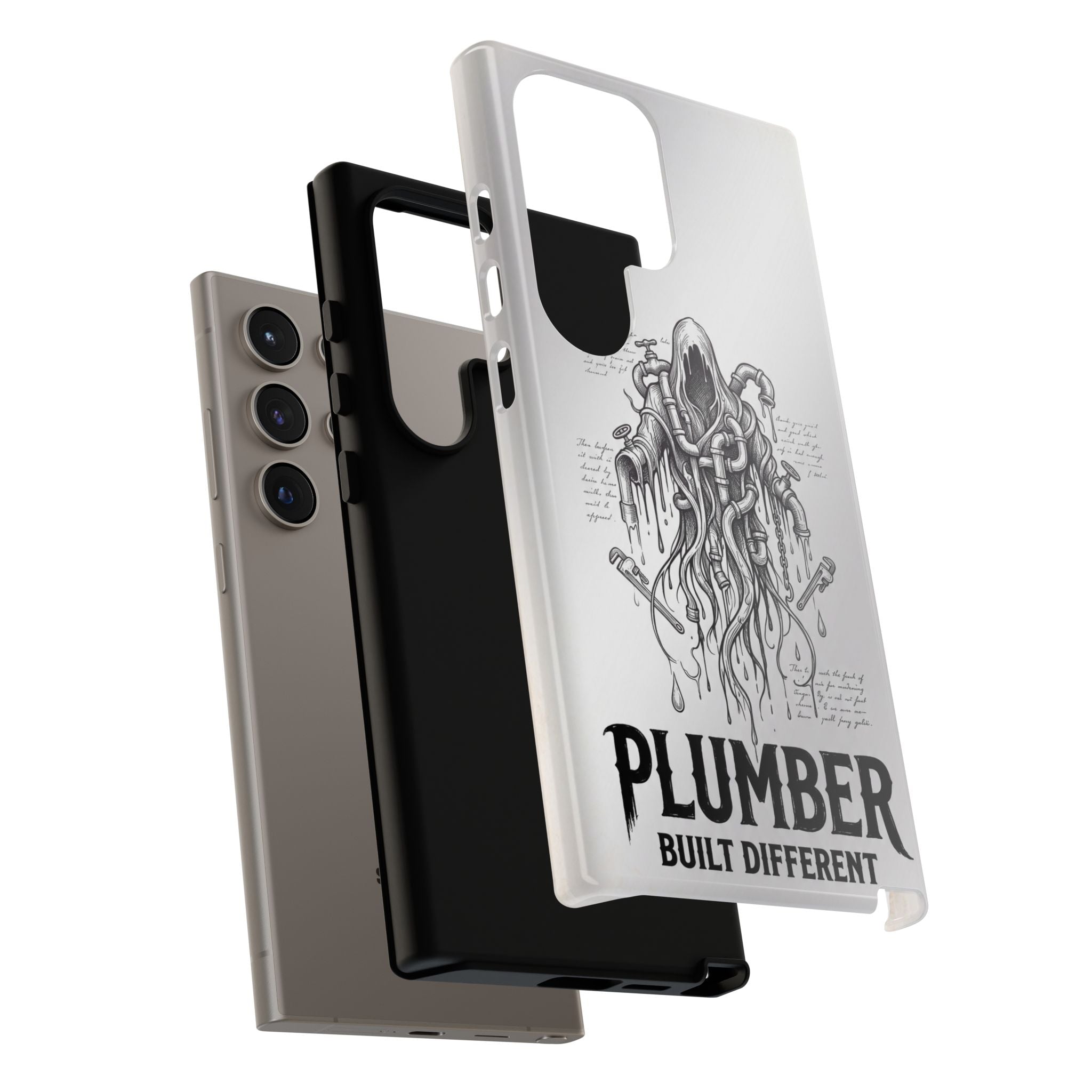 Gothic Pipe Wraith Plumber Phone Case - Samsung & iPhone Series
