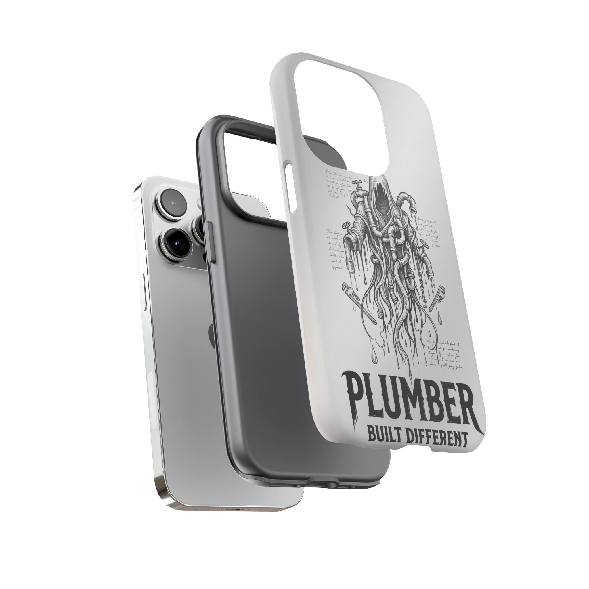 Gothic Pipe Wraith Plumber Phone Case - Samsung & iPhone Series