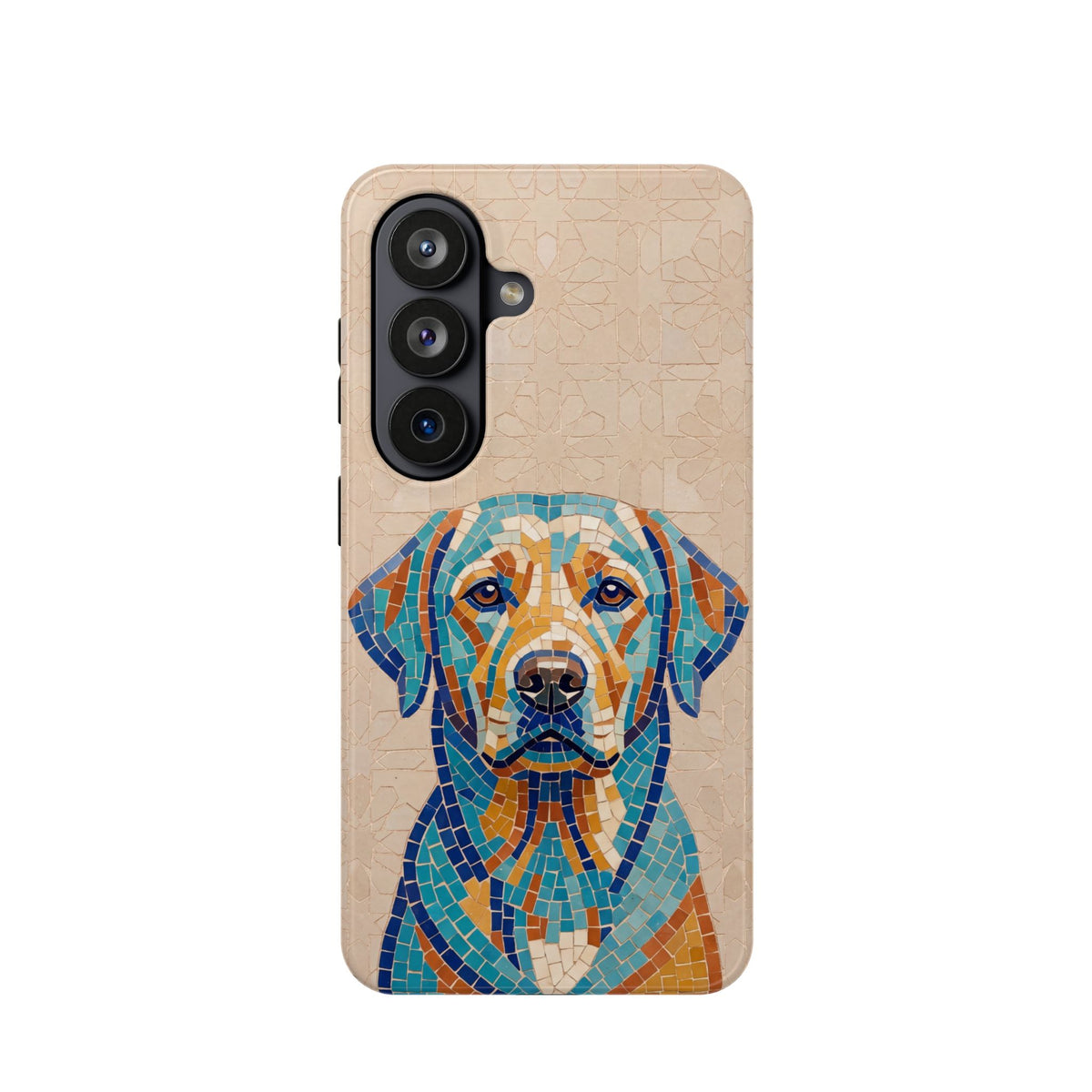 Colorful Labrador Art Phone Case — Tough Magnetic Case with Wireless Charging
