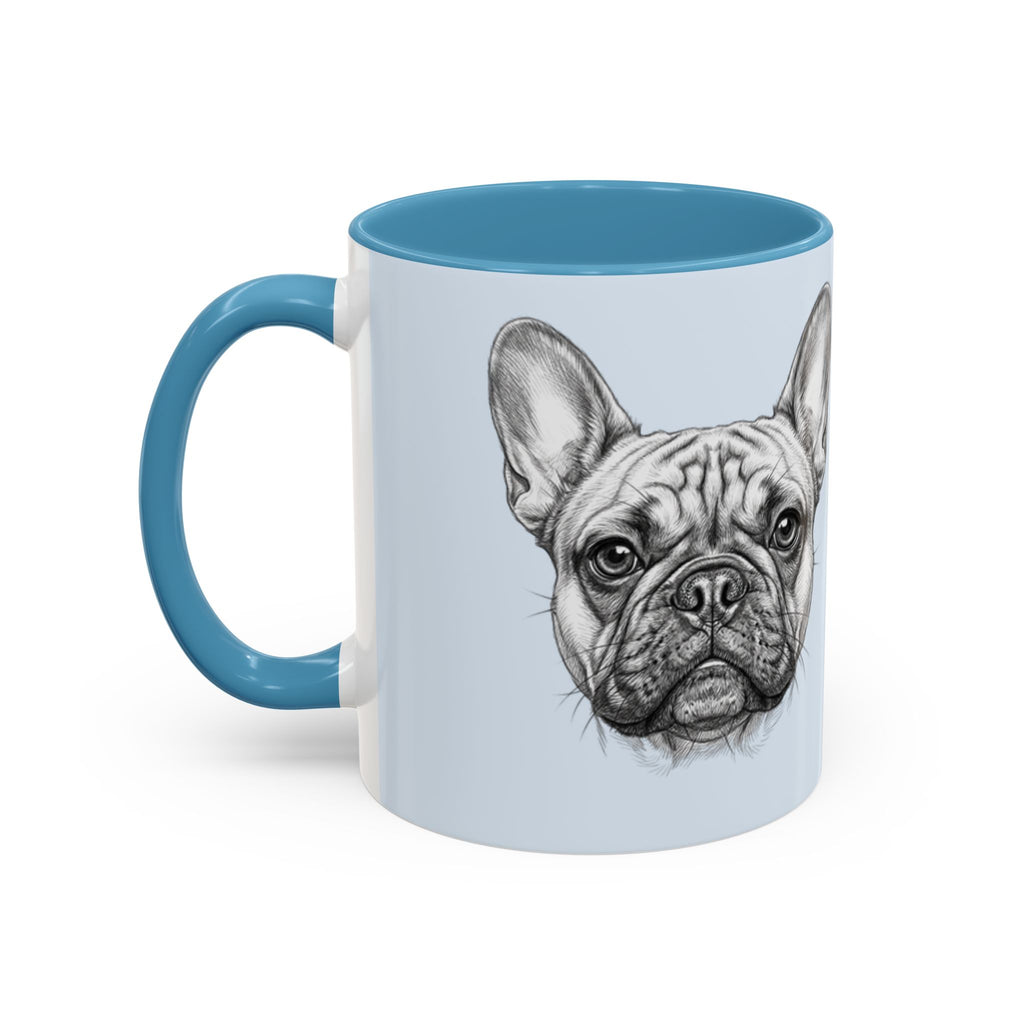 Personalized Frenchie Mug | Custom Name Mug | French Bulldog Gift | Frenchie Lover Coffee Cup