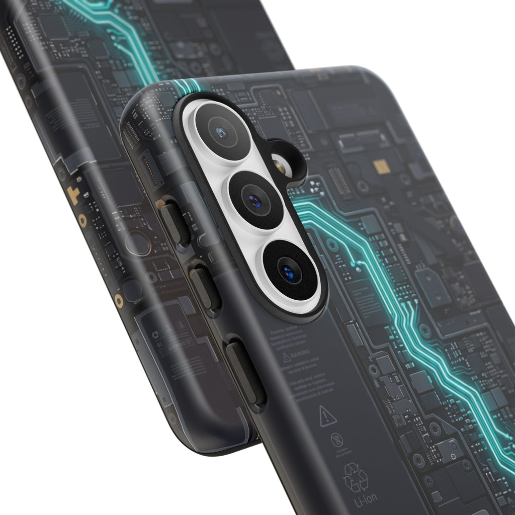 Electrician Cyan Circuit Phone Case - Samsung & iPhone Series