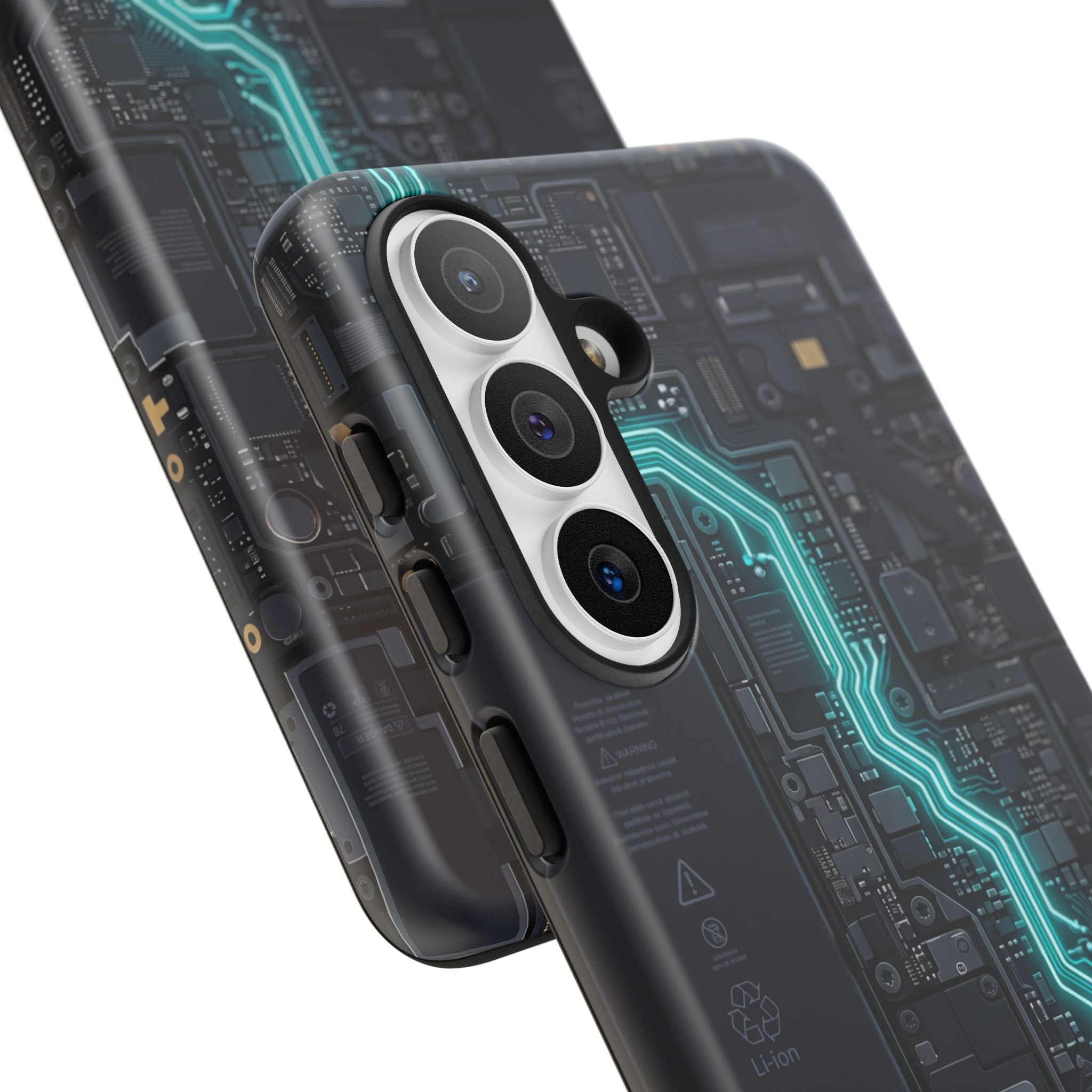 Electrician Cyan Circuit Phone Case - Samsung & iPhone Series
