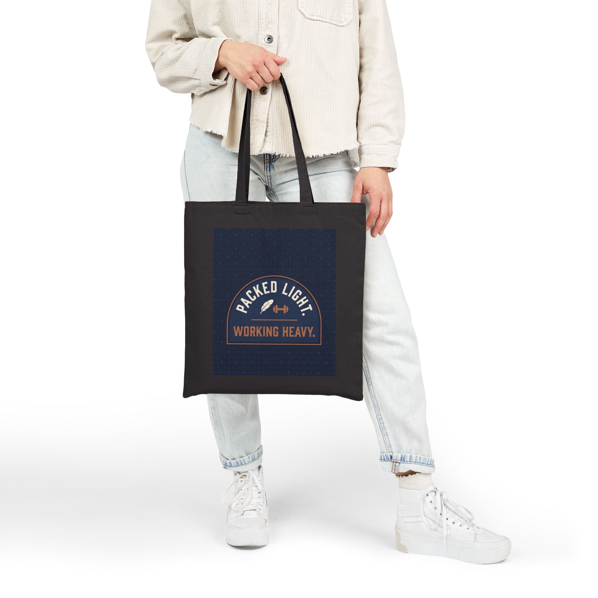 Nurse Tote Bag – Packed light working heavy – Cotton Canvas Tote Bag for Nurses