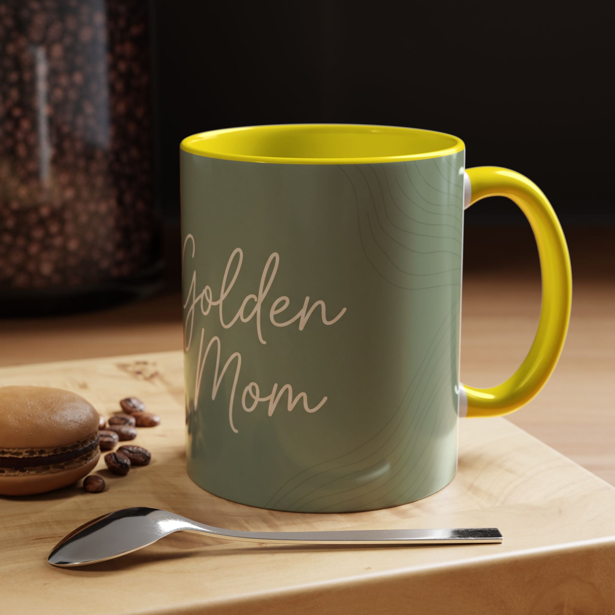Golden Mom Mug | Golden Retriever Lover Gift | Cute Dog Mom Coffee Mug