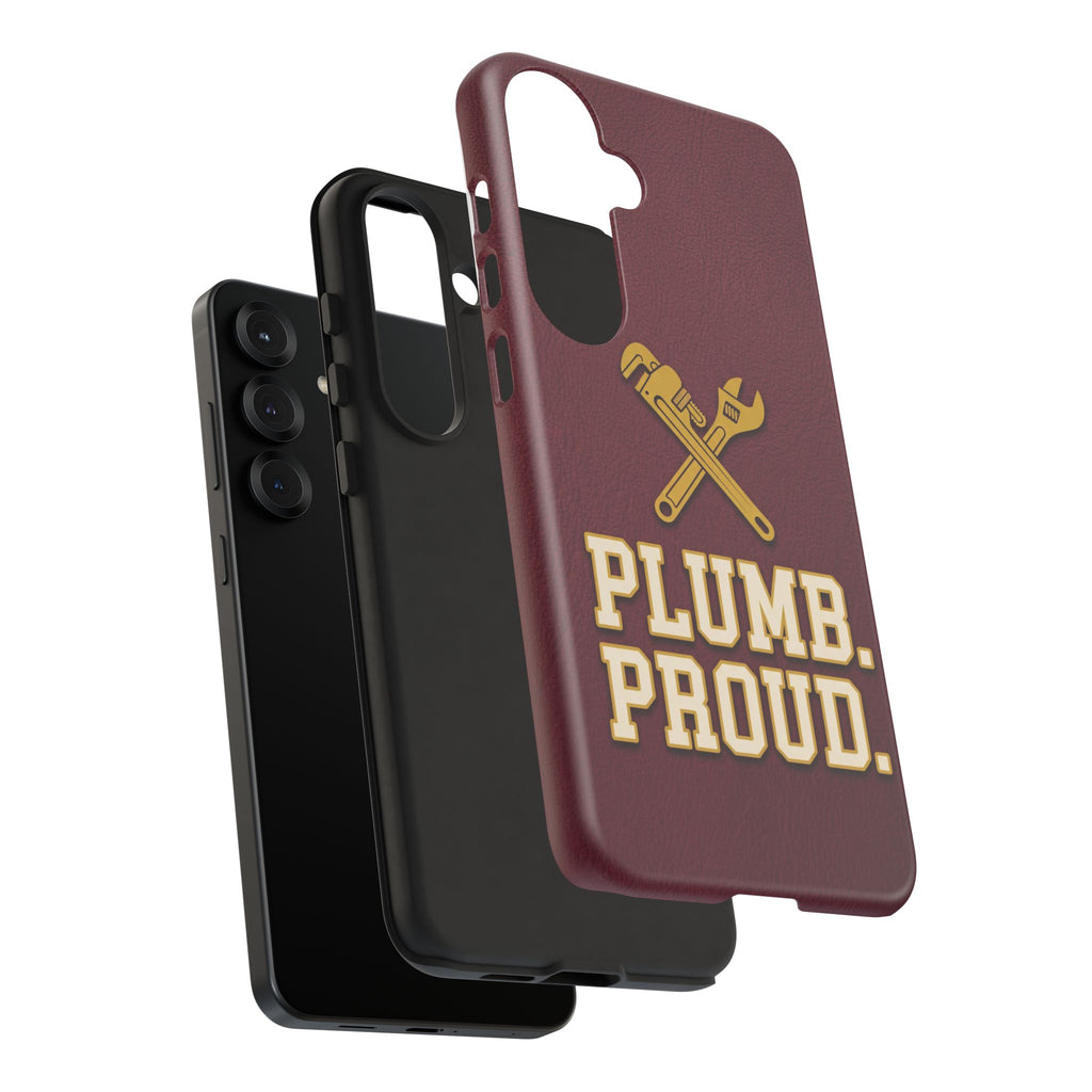 Plumb. Proud. Varsity Print Phone Case - Samsung & iPhone Series