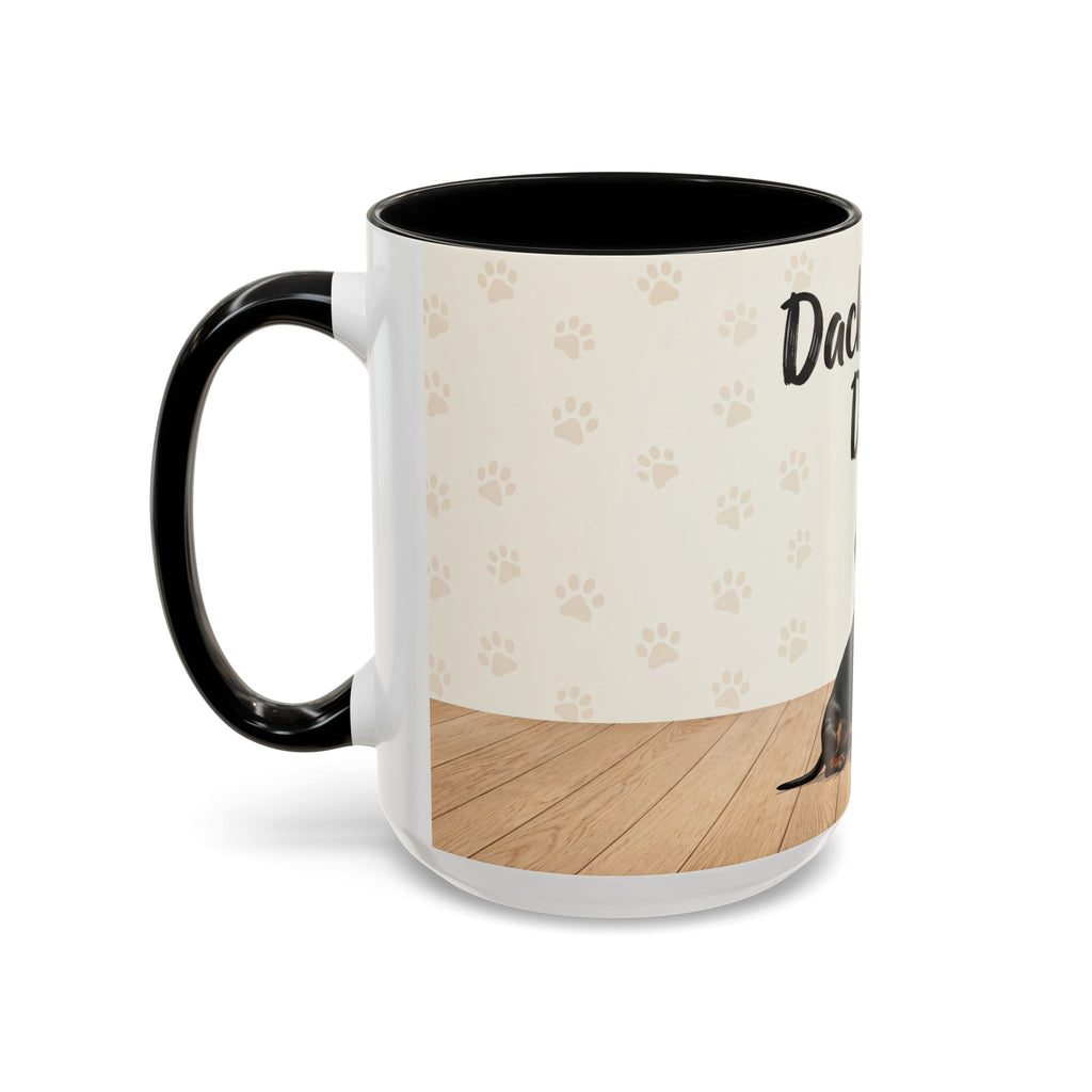 Dachshund Dad Mug | Cute Dog Dad Coffee Mug | Wiener Dog Gift for Dachshund Lovers