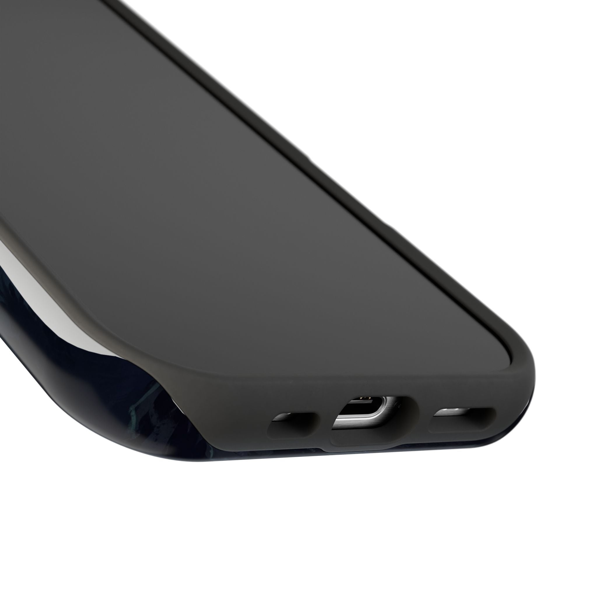 Personalized Dachshund Northern Lights Phone Case — Wireless Charging Cover