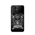 Skull & Wrenches Plumber Phone Case — Wireless Charging Cover