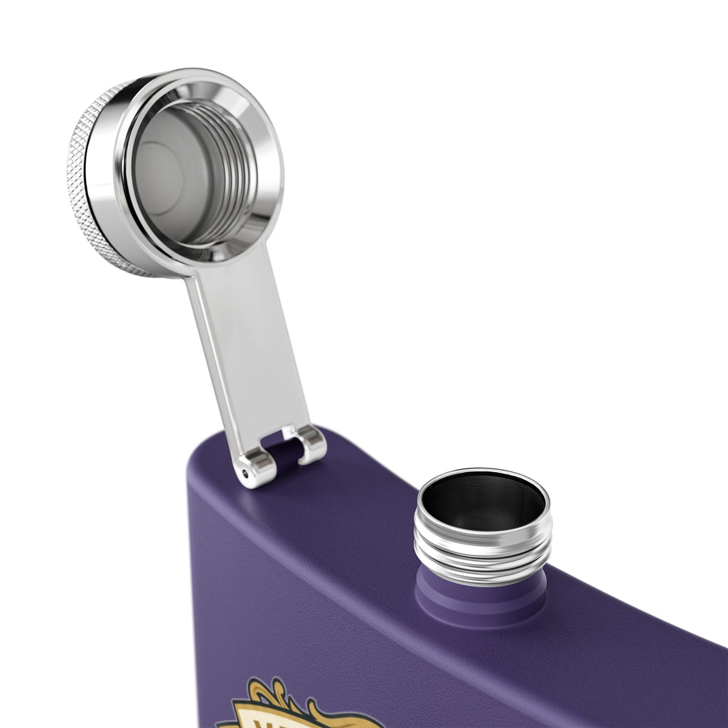 Flask — "Master Plumber" 6oz Stainless Steel Hip Flask