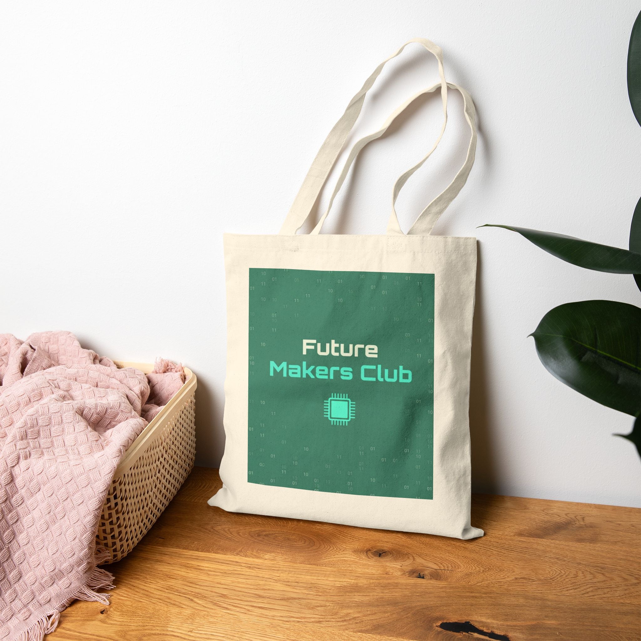 Future Makers Clubs | Teacher Tote Bag | Tote for STEM Teachers , Innovation Teacher Gift