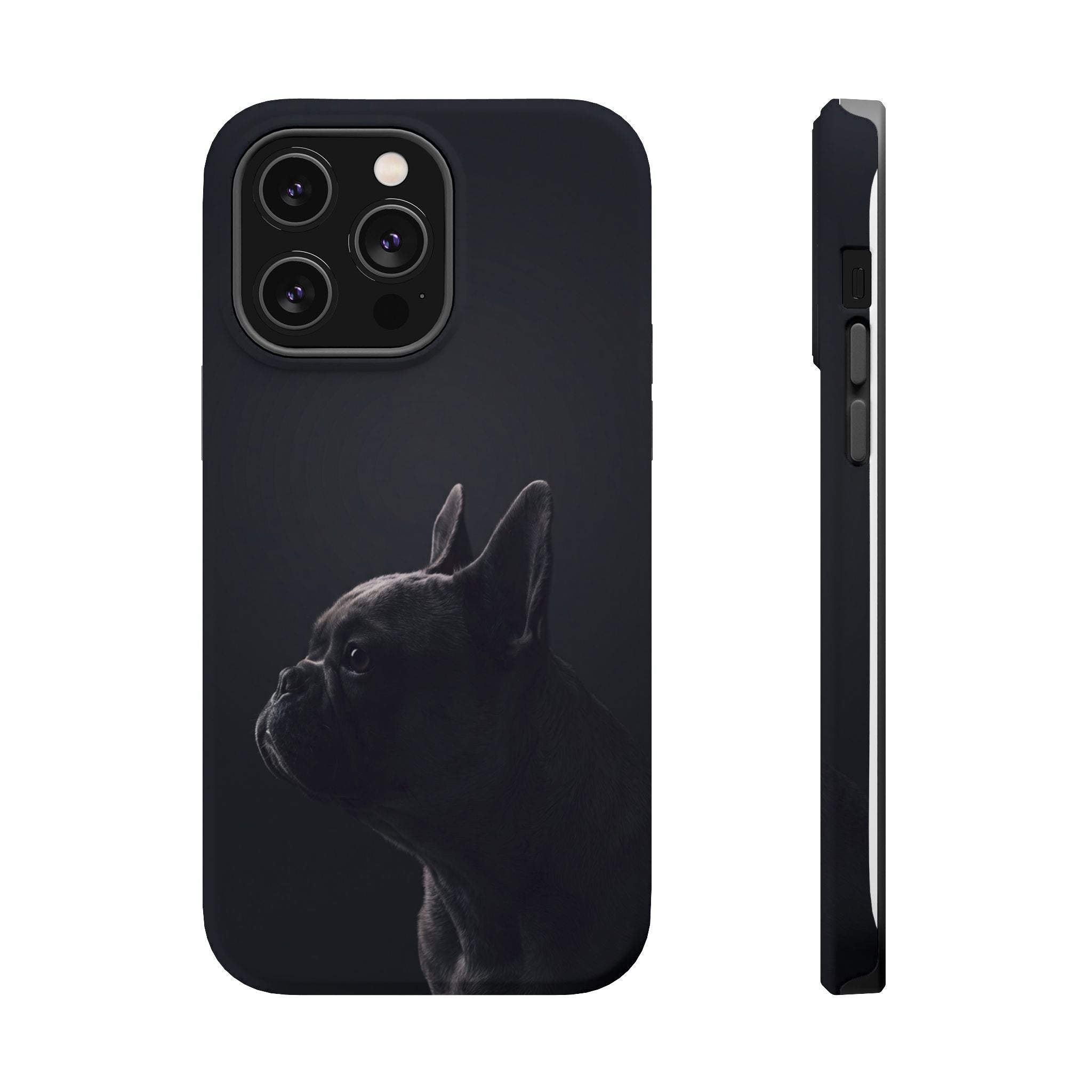 French Bulldog Phone Case — Impact-Resistant Wireless Charging Cover