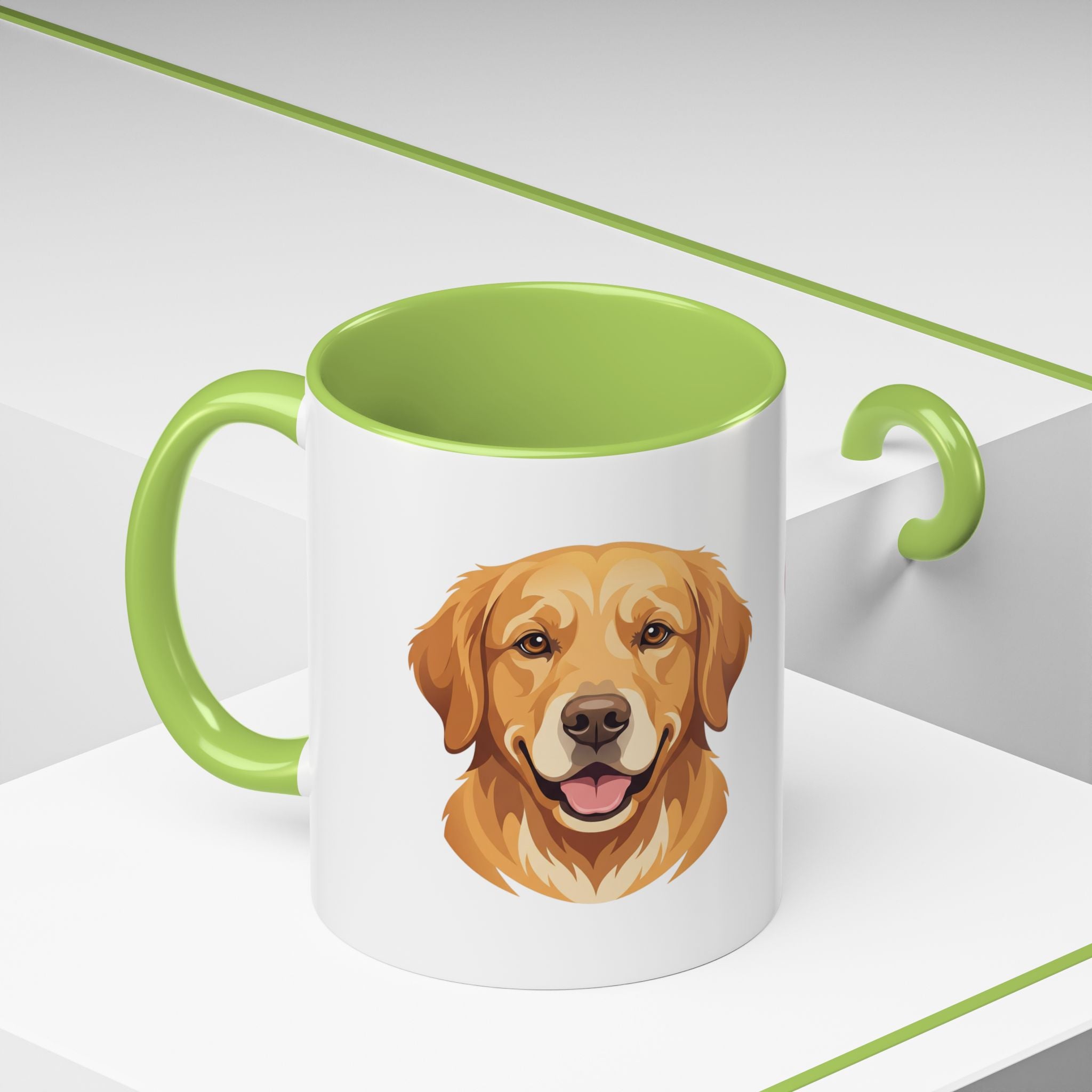 Personalized Golden Retriever Mug | Custom Name & Message Dog Lover Coffee Mug