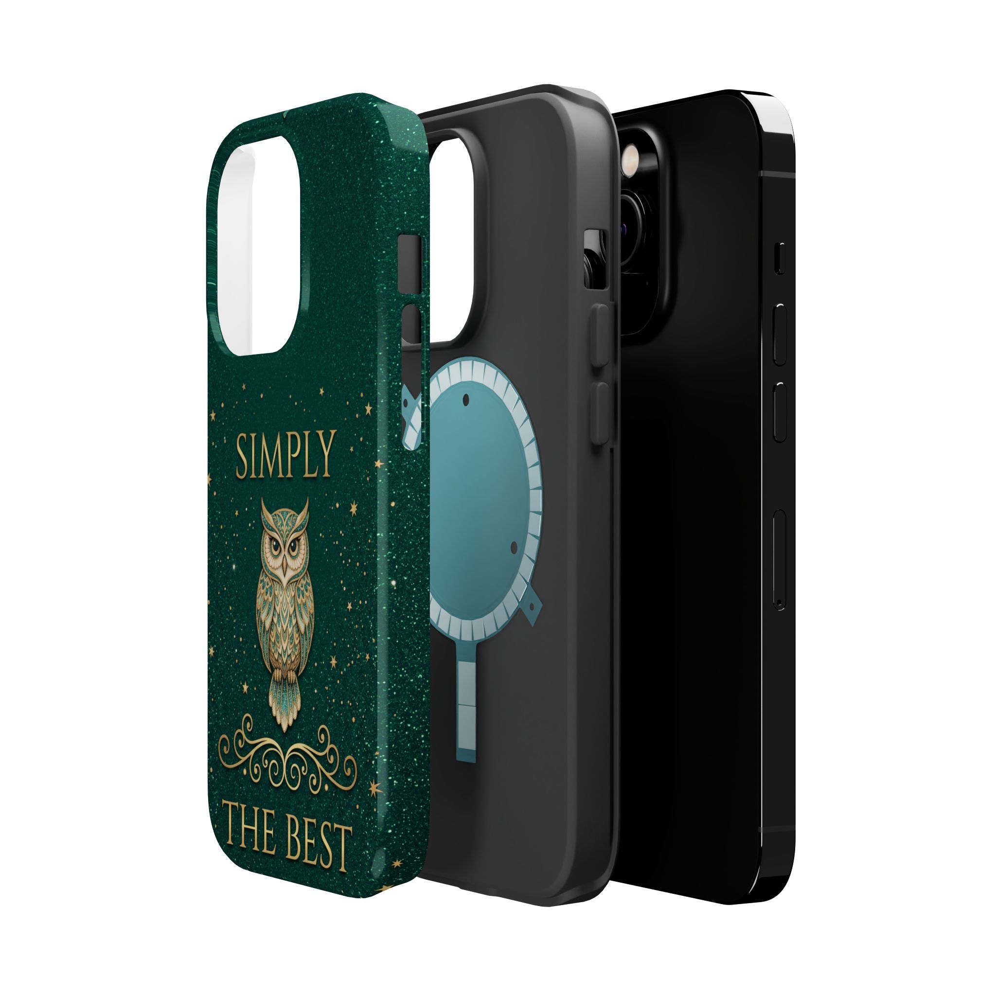 Simply The Best Wise Owl Phone Case — Wireless Charging Cover