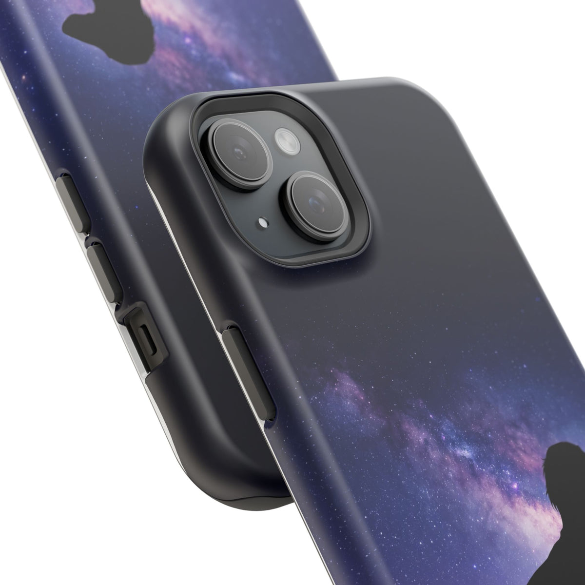 Personalized Dachshund Starry Night Phone Case — Wireless Charging Cover