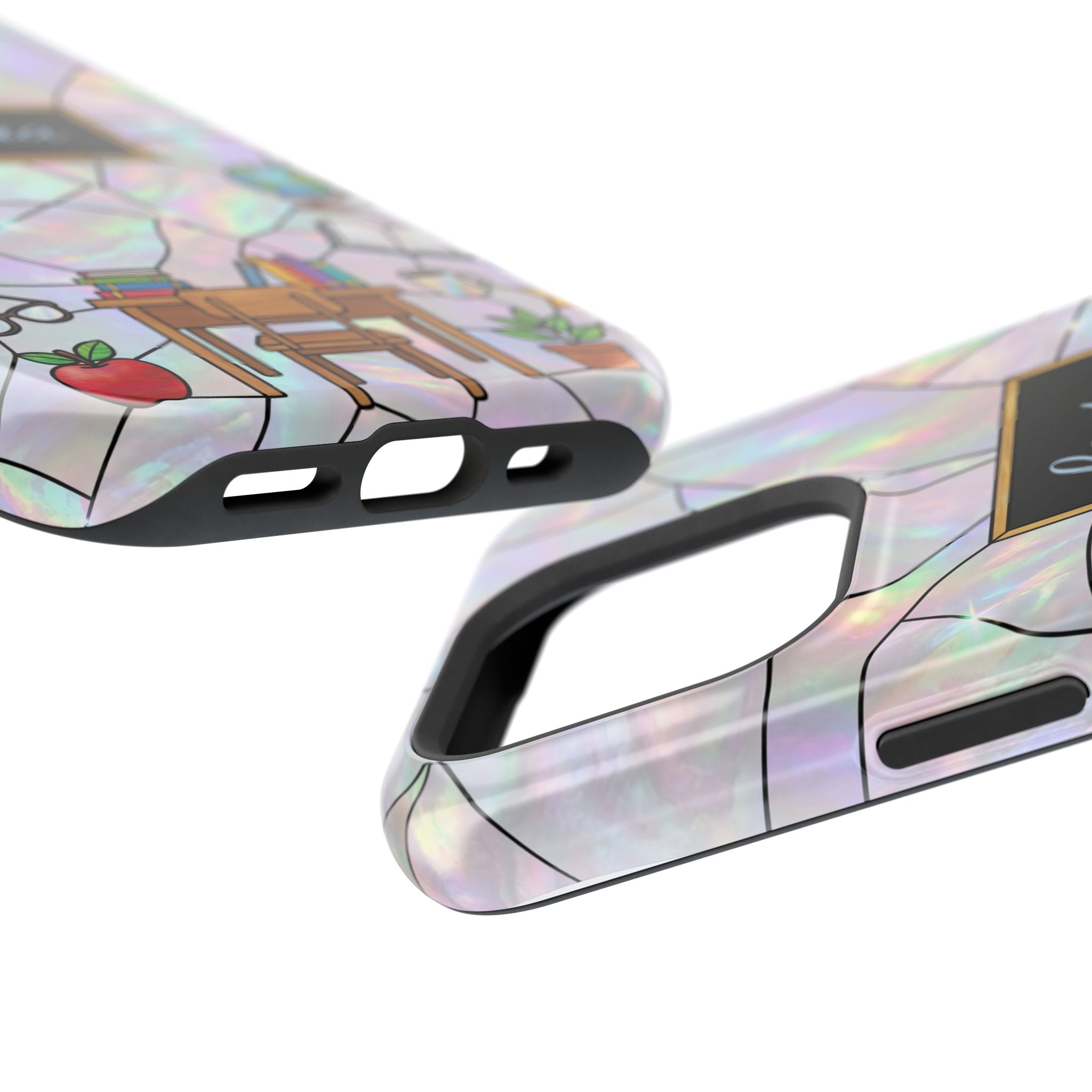 Personalized Teacher Phone Case — Impact-Resistant Wireless Charging Cover