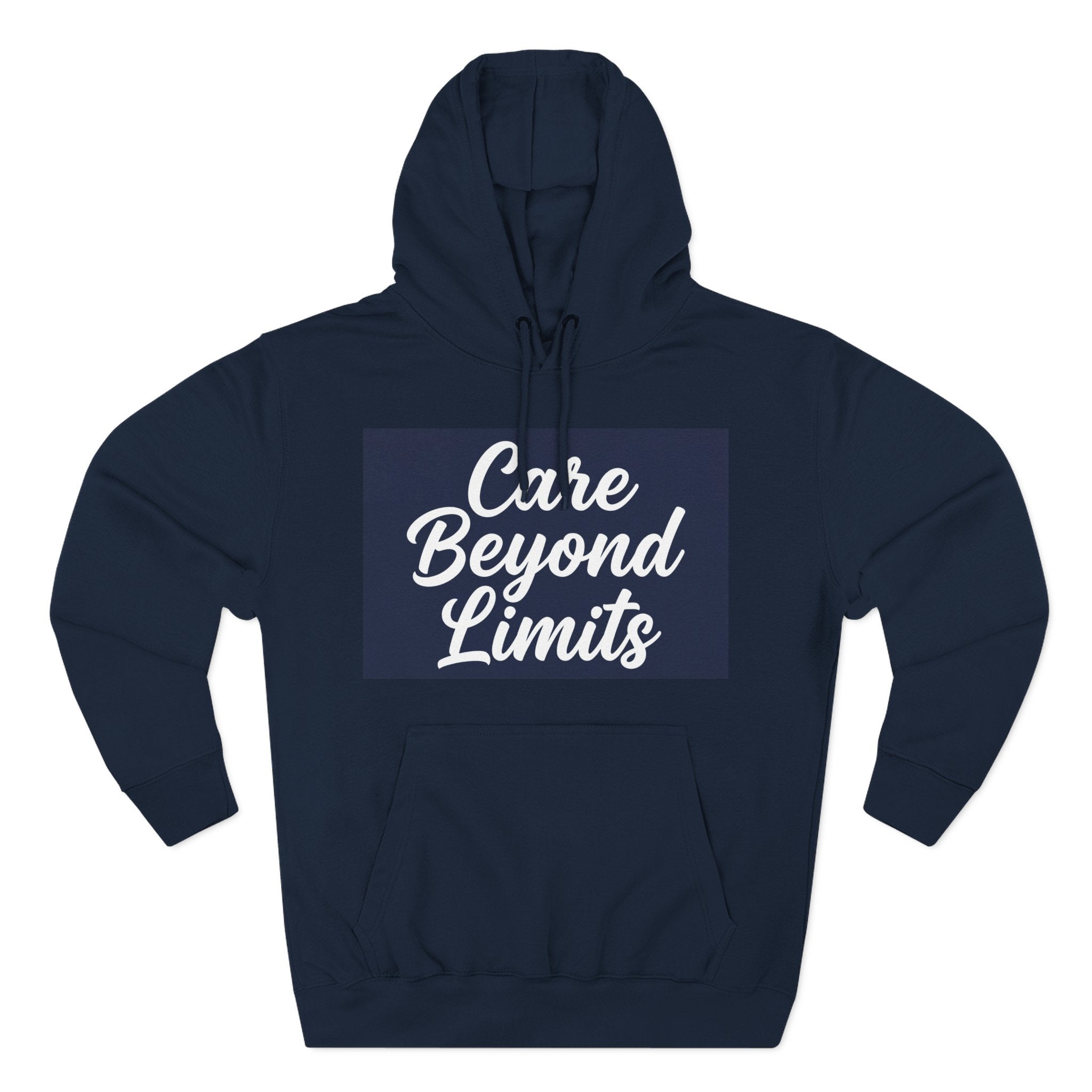 Care beyond limits Nurse Hoodie — Unisex Unisex Pullover for Registered Nurses and Healthworkers