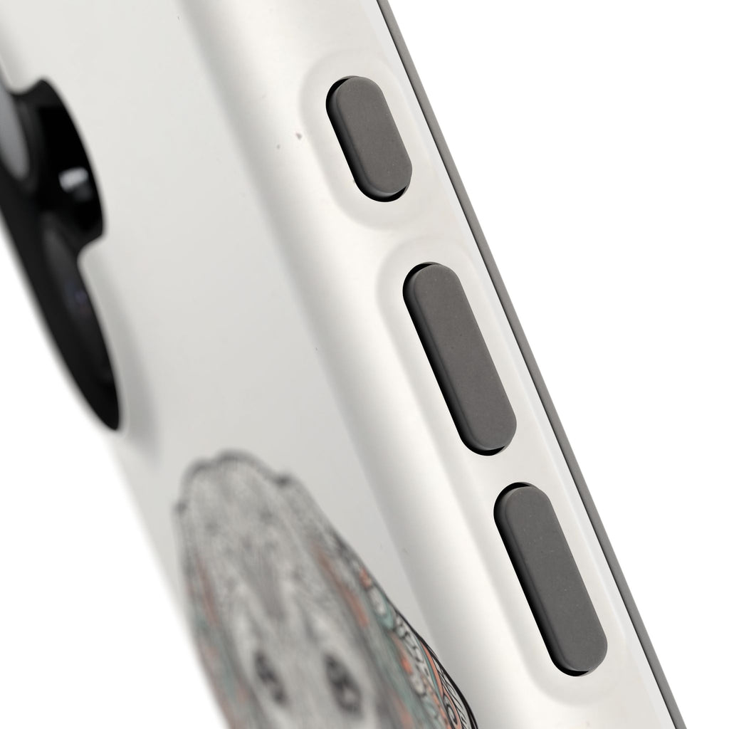 Mandala Labrador Phone Case — Tough Magnetic Case with Wireless Charging