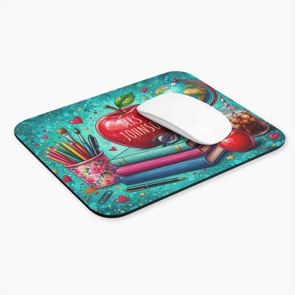 Personalized Teacher Mouse Pad with Name