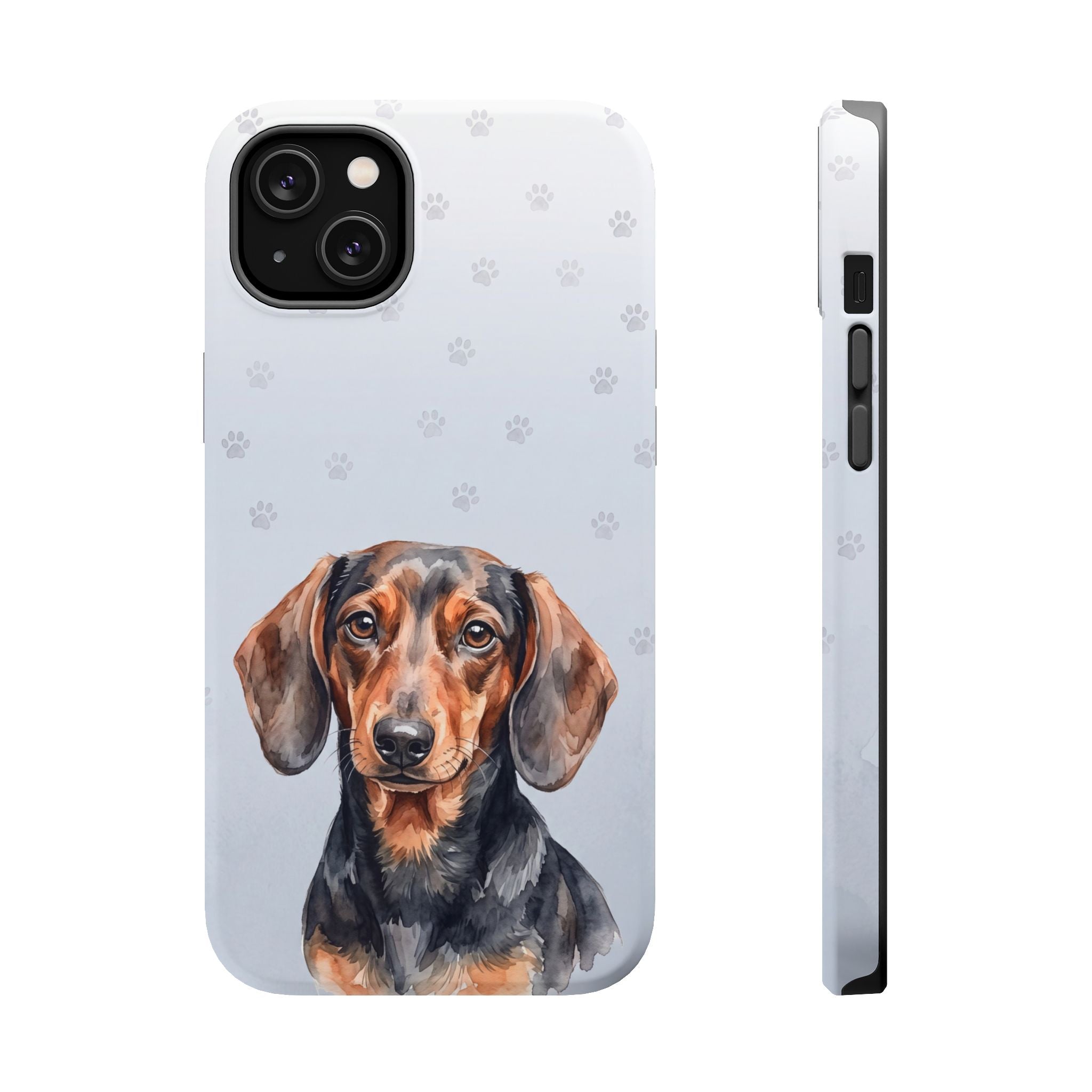 Dachshund Phone Case — Impact-Resistant Wireless Charging Cover