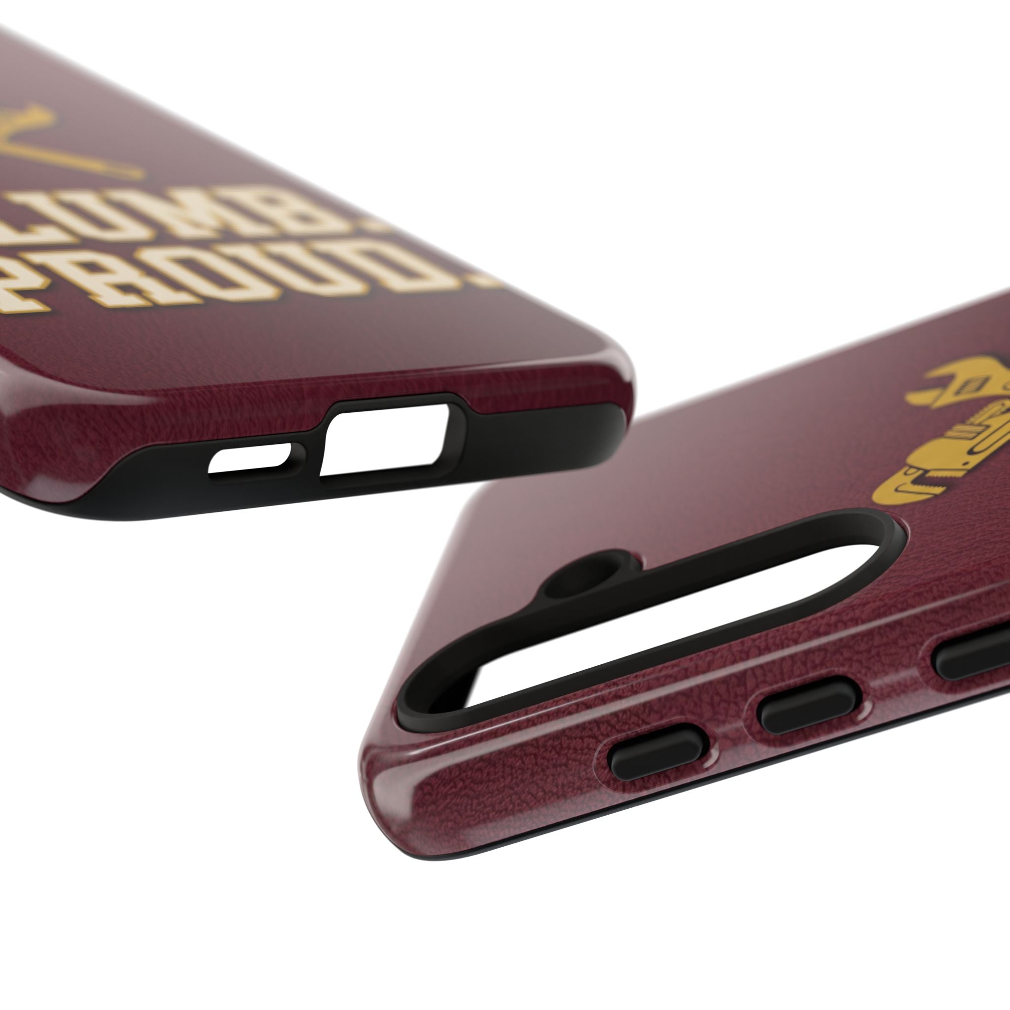 Plumb. Proud. Varsity Print Phone Case - Samsung & iPhone Series
