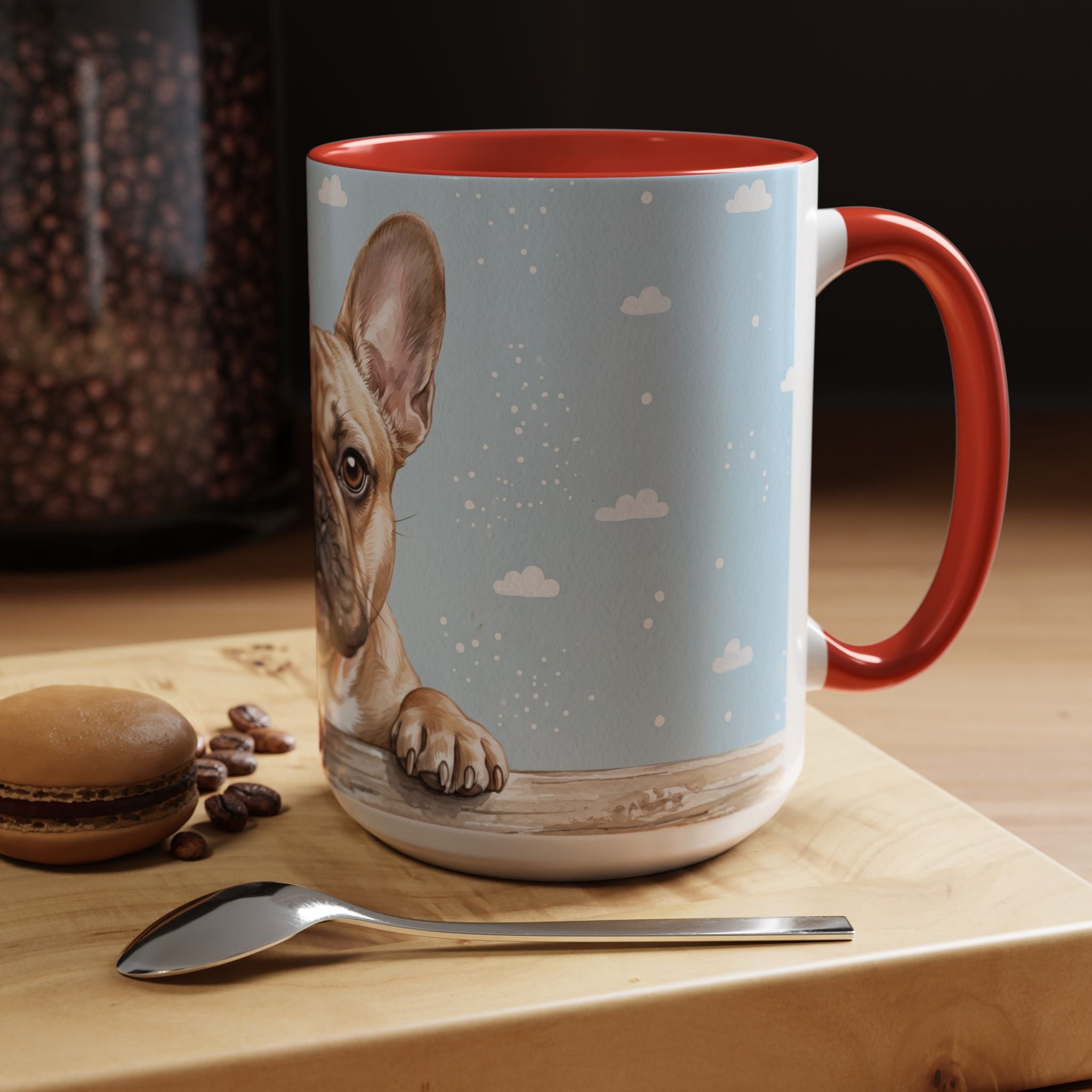 Cute Frenchie Mug | French Bulldog Lover Gift | Dog Coffee Mug