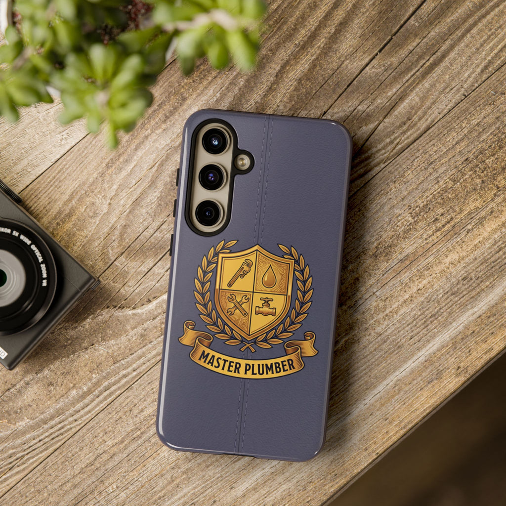 Master Plumber Slate Crest Phone Case - Samsung & iPhone Series