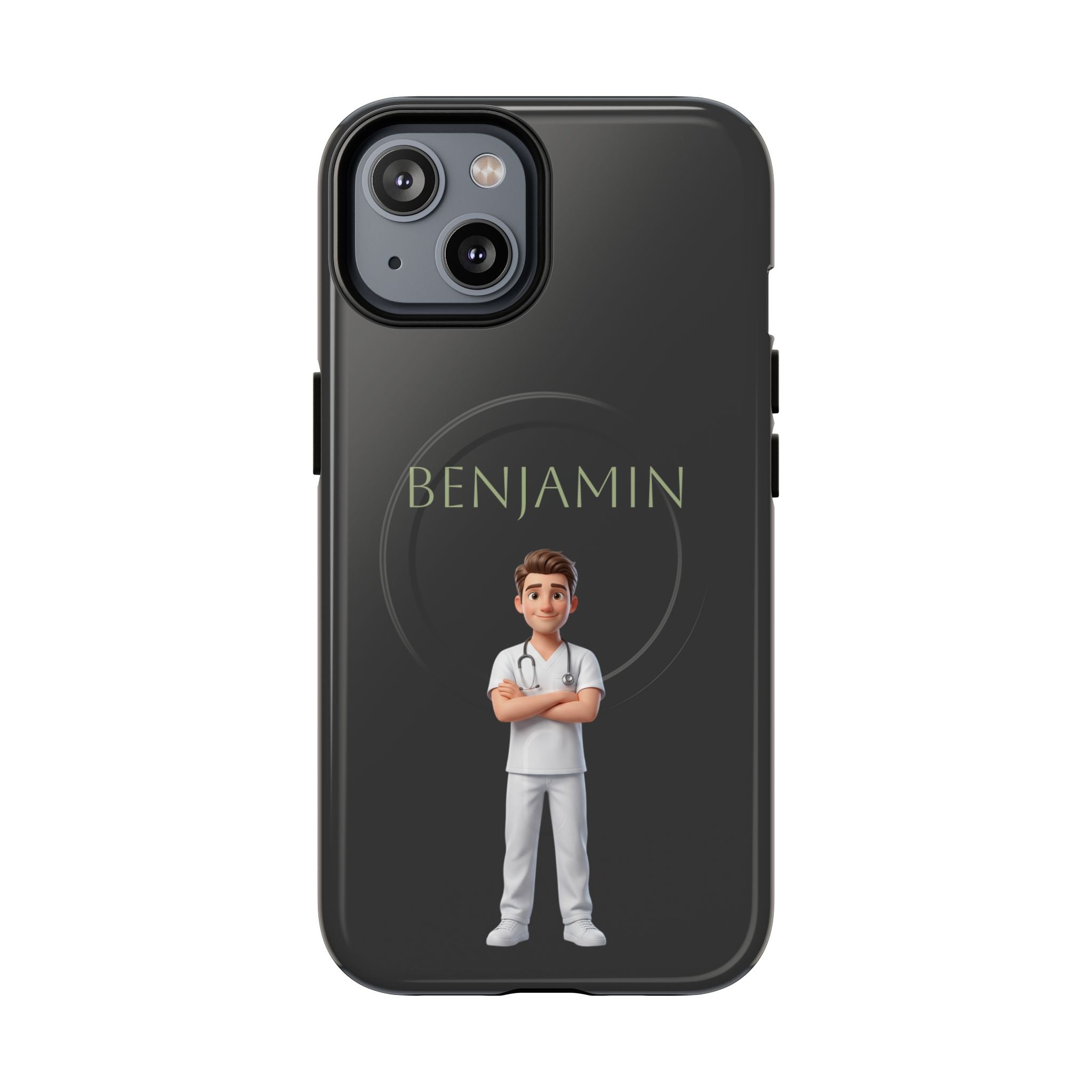 Personalized Nurse Phone Case | MagSafe Compatible, Custom Name iPhone Case