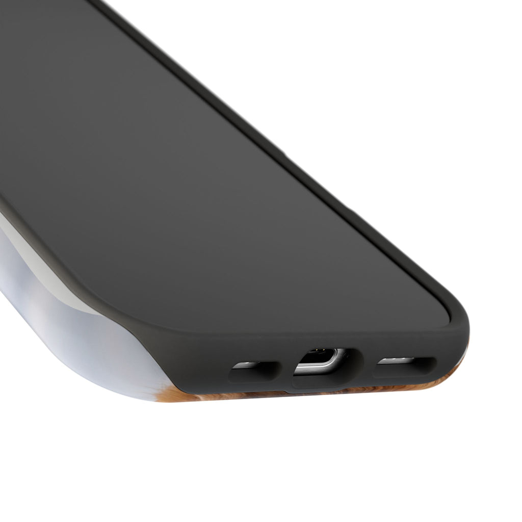 Golden Retriever Phone Case — Impact-Resistant Wireless Charging Cover