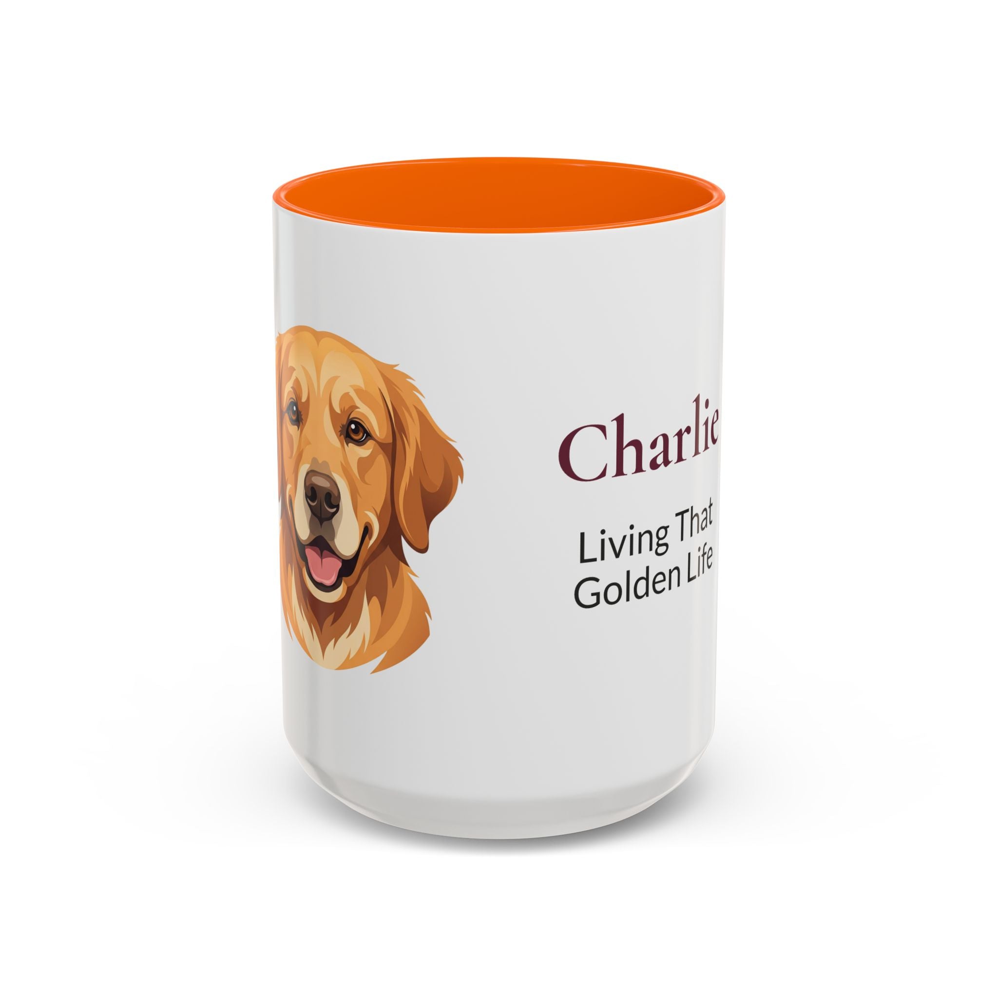 Personalized Golden Retriever Mug | Custom Name & Message Dog Lover Coffee Mug