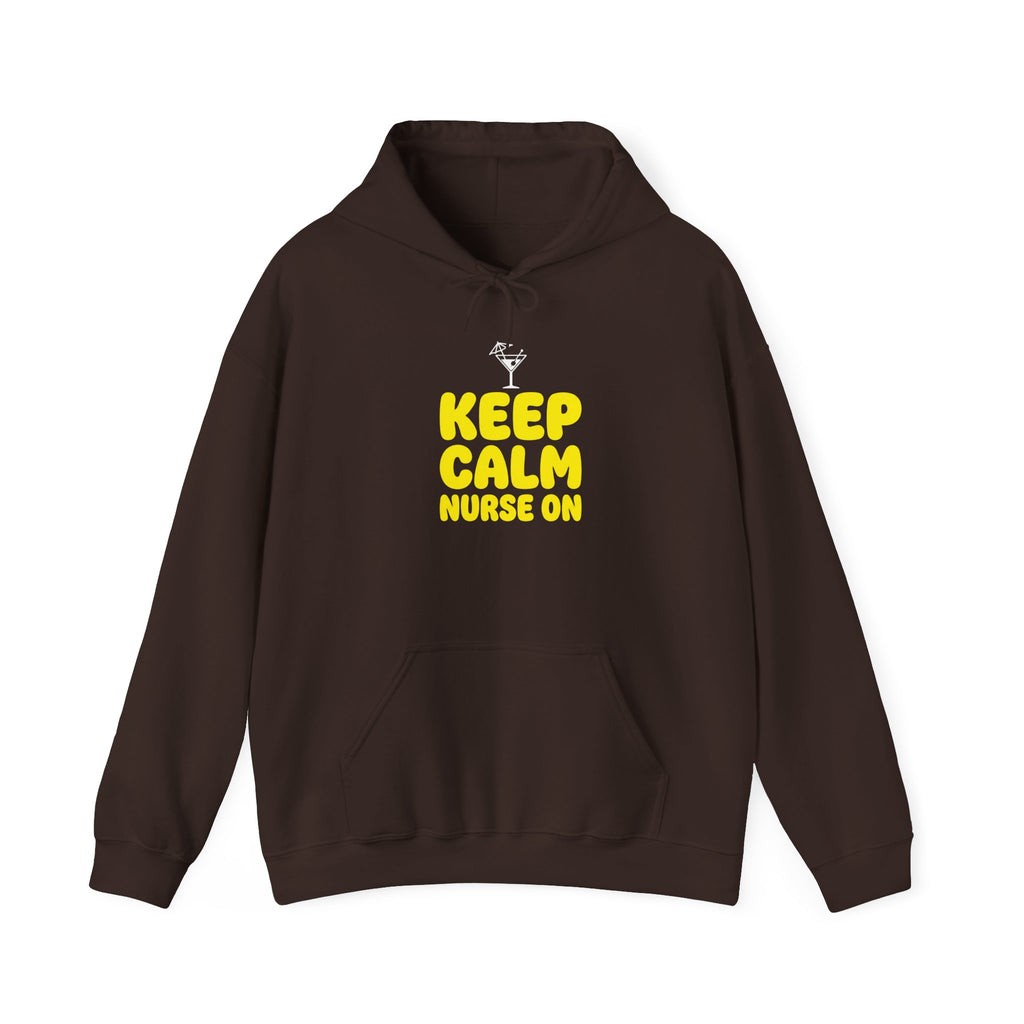 Keep Calm Nurse On Hoodie — Funny Nurse Graphic Pullover