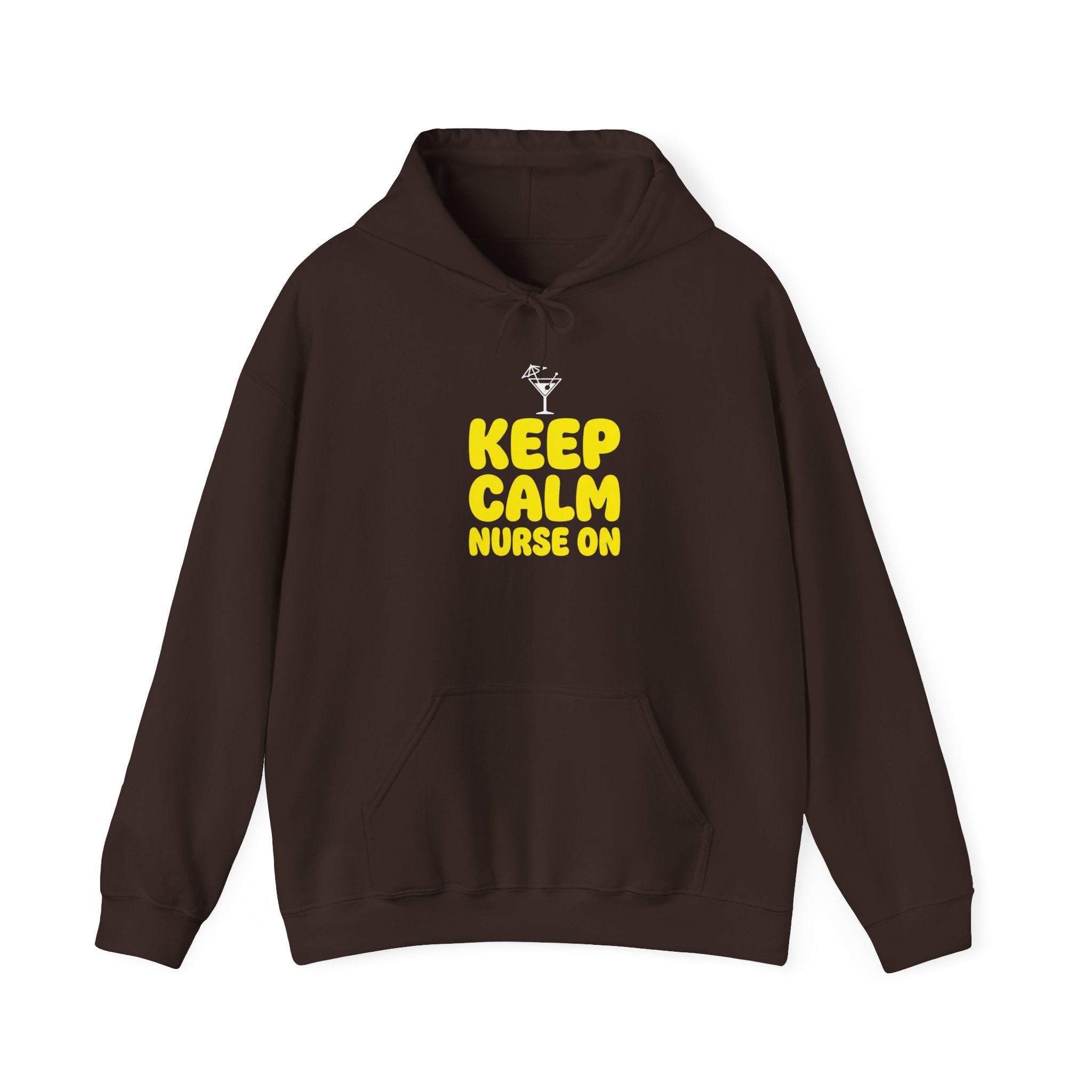 Keep Calm Nurse On Hoodie — Funny Nurse Graphic Pullover