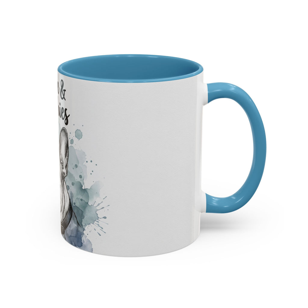 Coffee & Frenchies Mug | French Bulldog Lover Gift | Watercolor Dog Mug