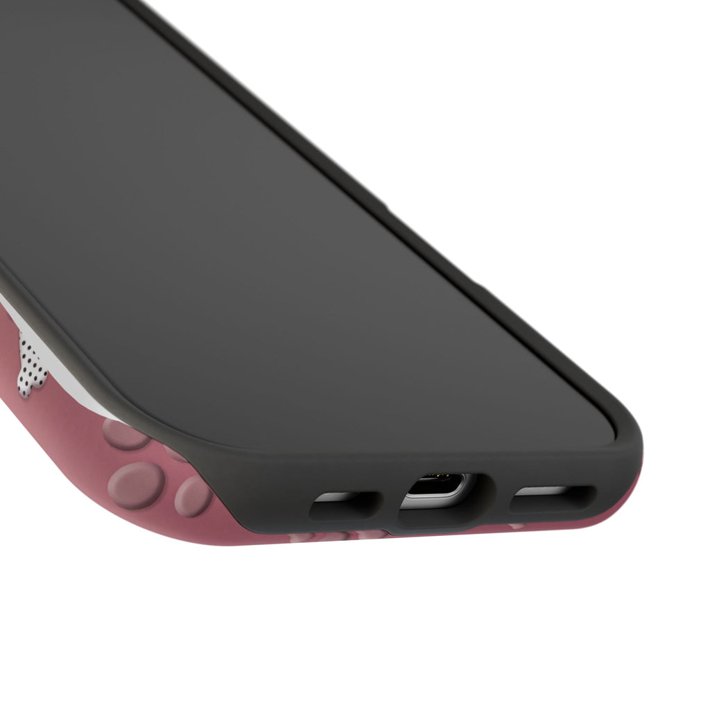 Paws & Bones Phone Case — Impact-Resistant Wireless Charging Cover