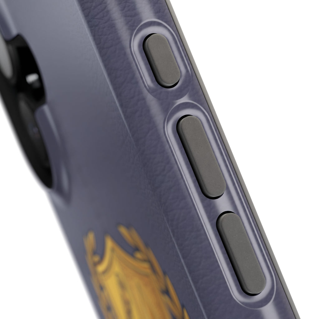 Master Plumber Crest Phone Case — Heraldic Shield Wireless Charging Cover