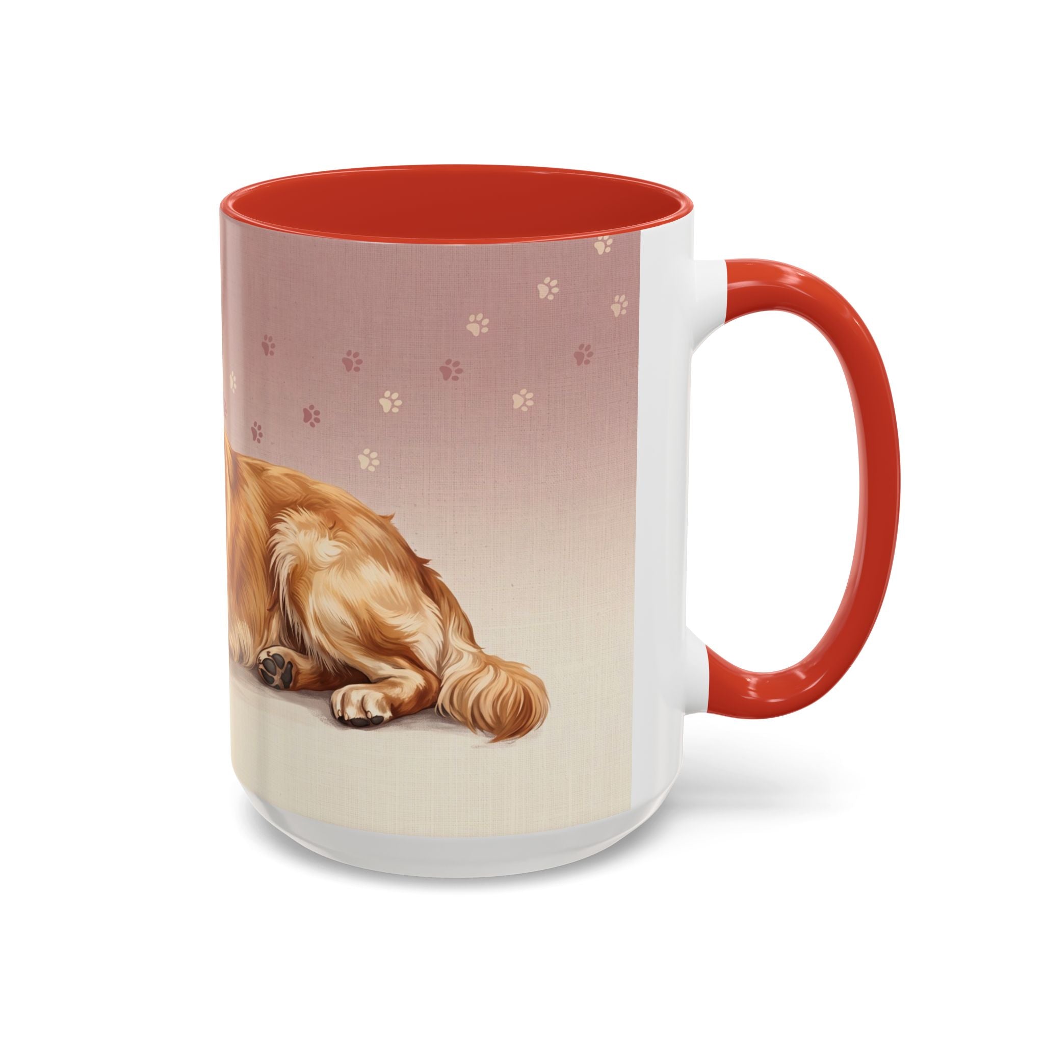 Golden Retriever Lying Down Mug | Golden Retriever Lover Gift | Cute Dog Coffee Mug