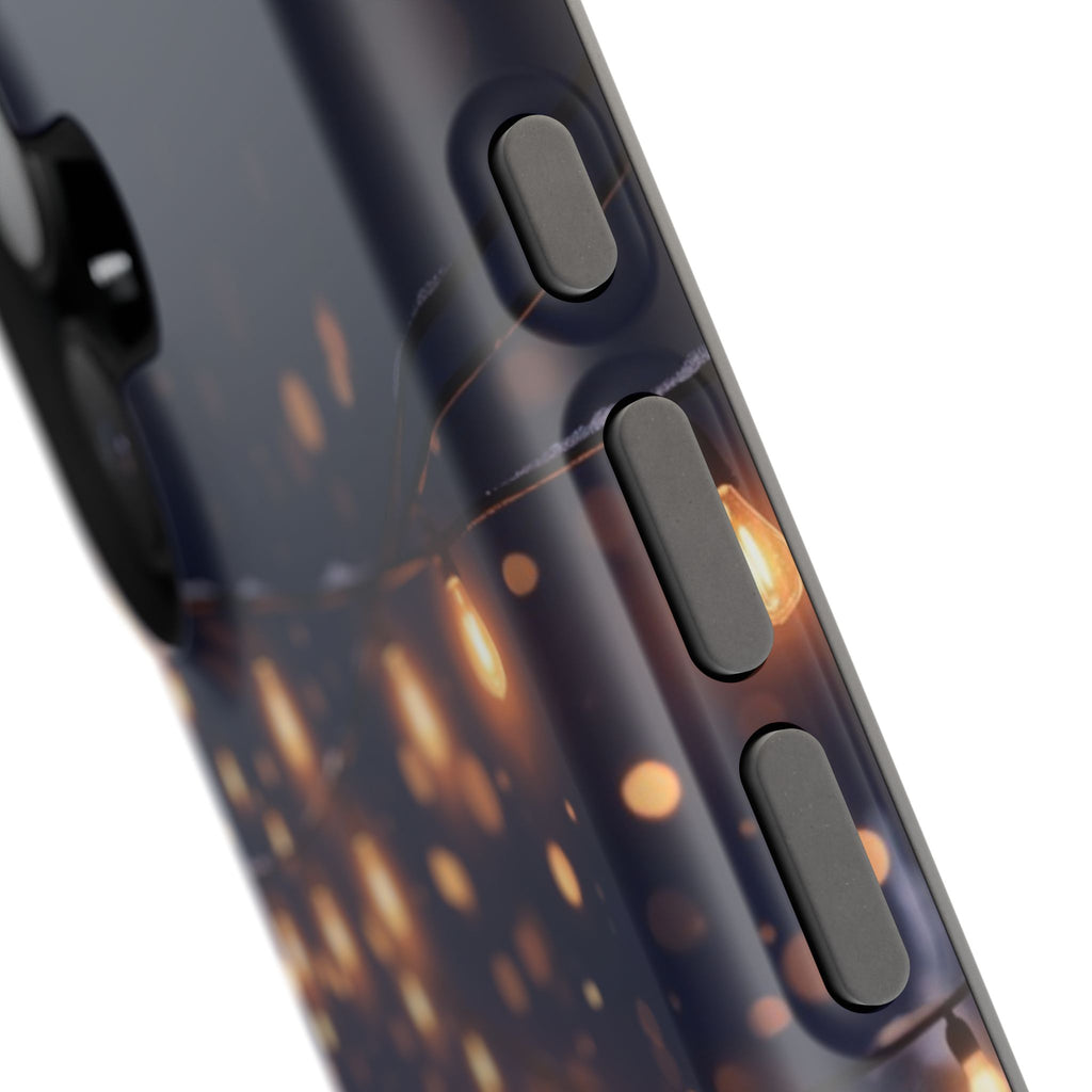 Personalized Dachshund Golden Sparks Phone Case — Wireless Charging Cover