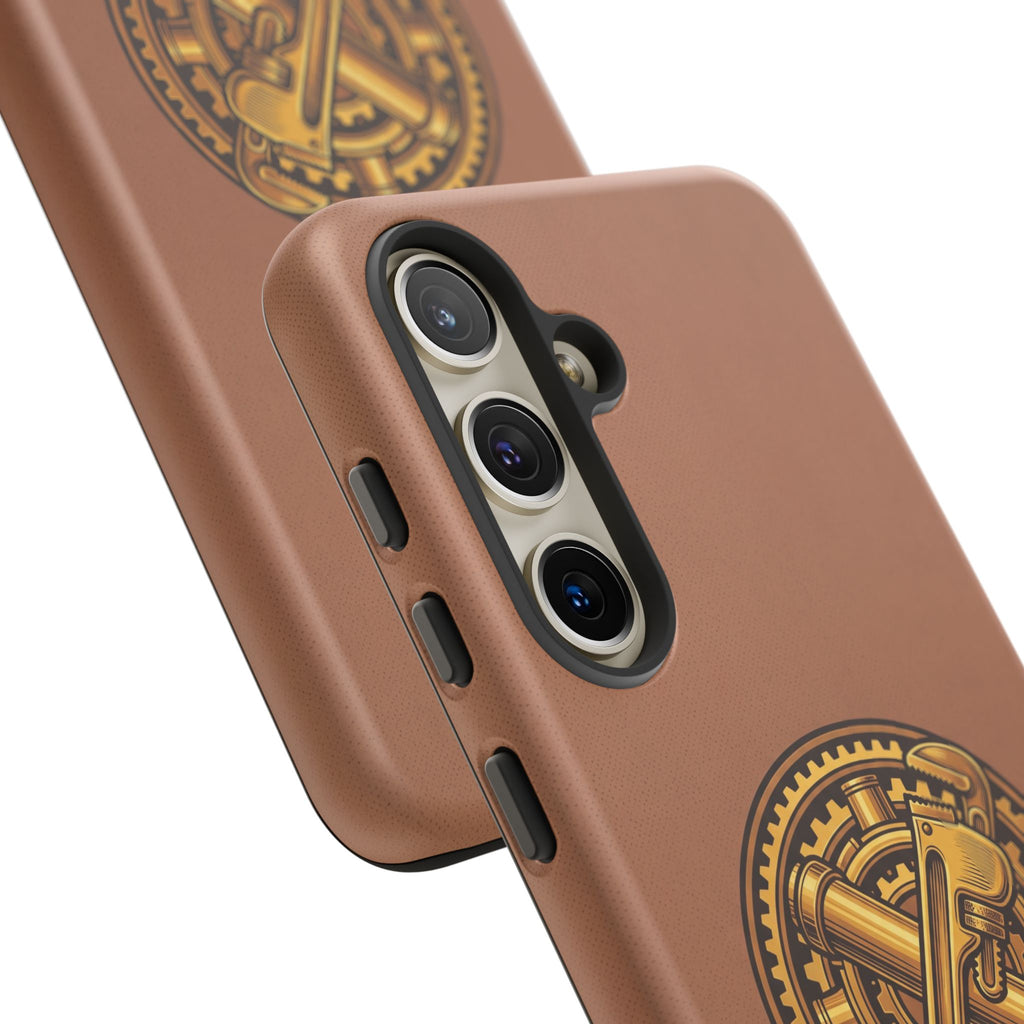 Plumber Born to Build Leather Phone Case - Samsung & iPhone Series