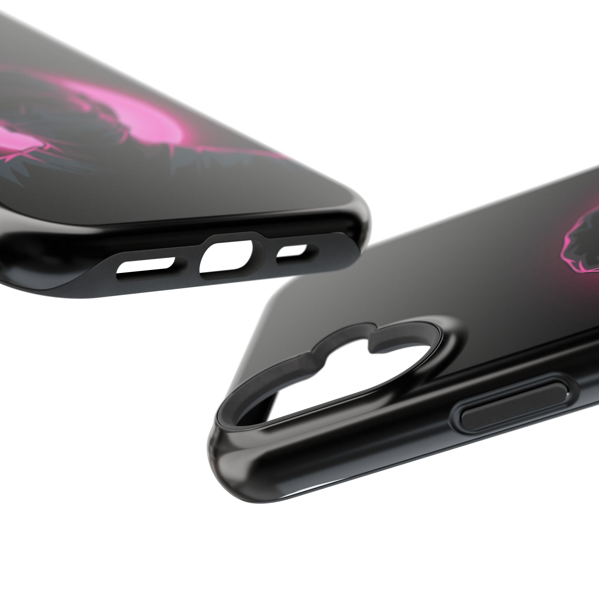 Nurse Portrait Phone Case — Navy Wireless Charging Cover