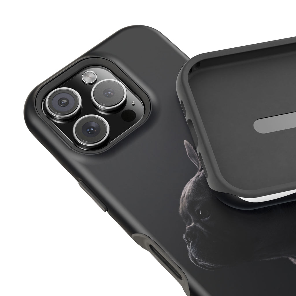 French Bulldog Phone Case — Impact-Resistant Wireless Charging Cover