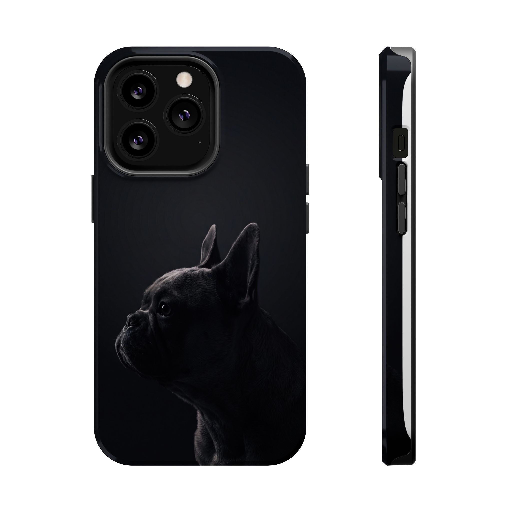 French Bulldog Phone Case — Impact-Resistant Wireless Charging Cover