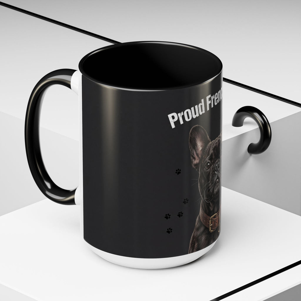 Proud Frenchie Dad Mug | French Bulldog Lover Gift | Dog Dad Coffee Mug