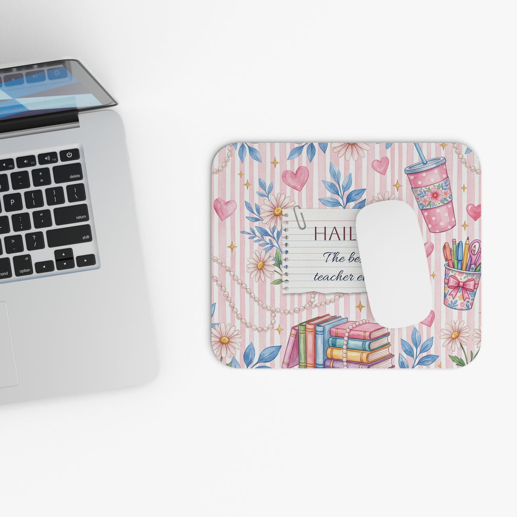 Personalized Teacher Mouse Pad | Custom Name Gift