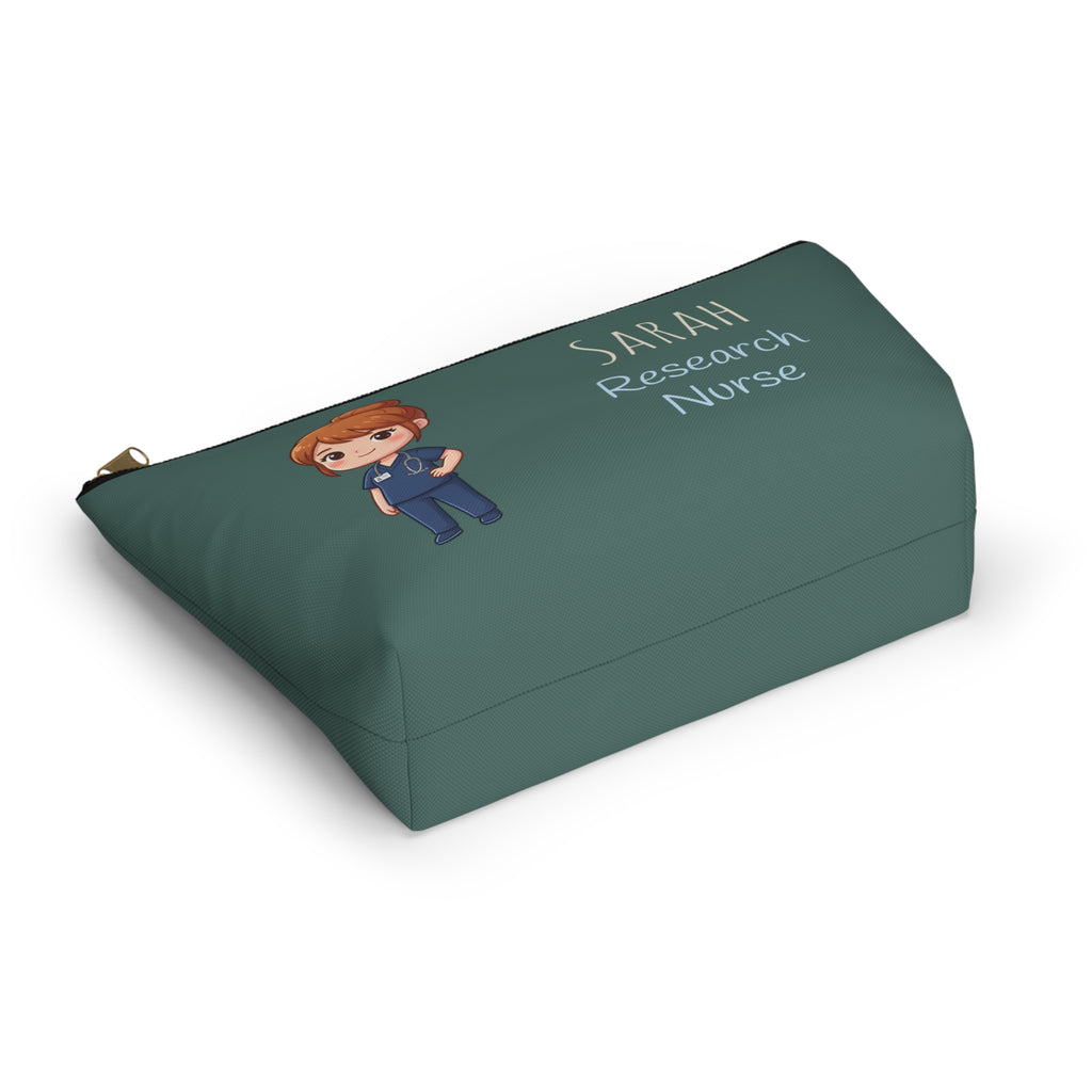 Personalized Nurse Gift Pouch | Custom Name Makeup Bag for Nurses