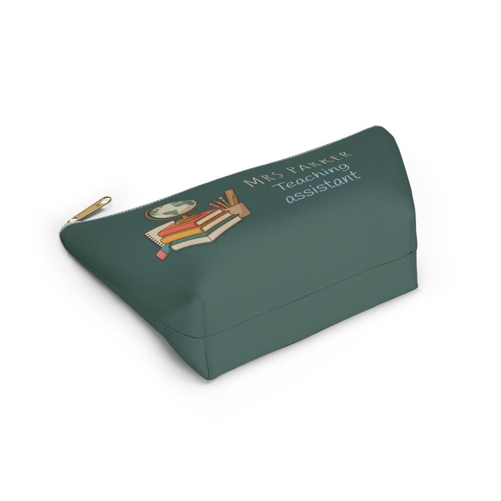 Personalized Teacher Gift Pouch – Custom Name Makeup Bag for Teachers