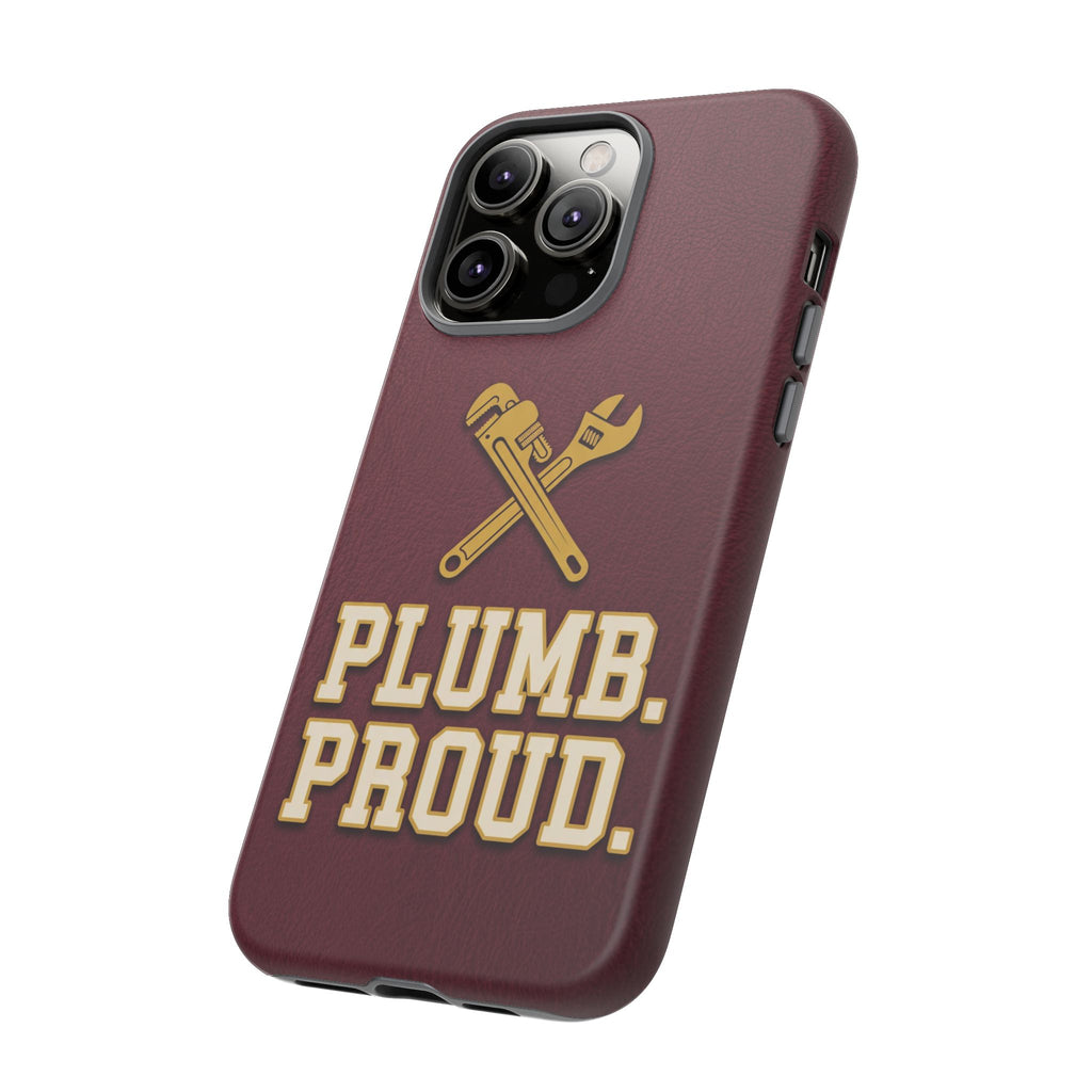 Plumb. Proud. Varsity Print Phone Case - Samsung & iPhone Series