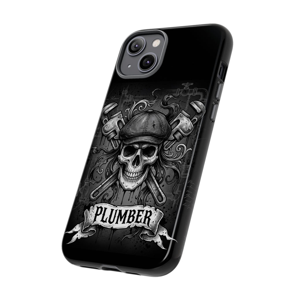 Gothic Skull Plumber Phone Case - Samsung & iPhone Series