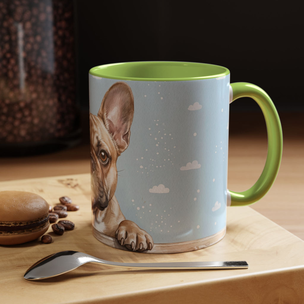 Cute Frenchie Mug | French Bulldog Lover Gift | Dog Coffee Mug