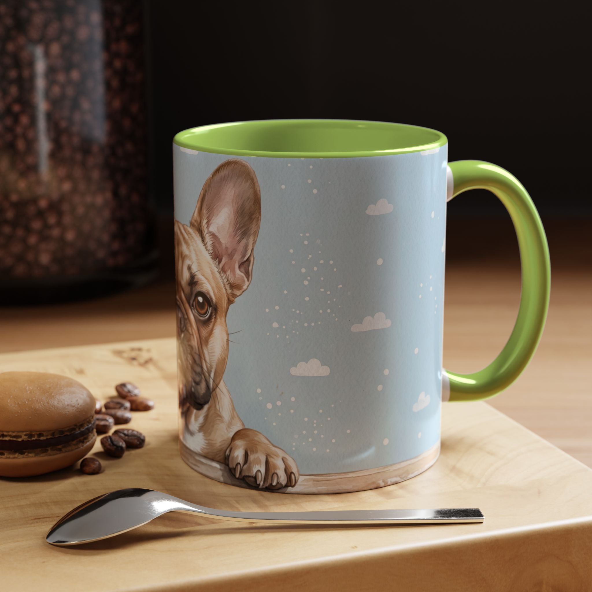 Cute Frenchie Mug | French Bulldog Lover Gift | Dog Coffee Mug