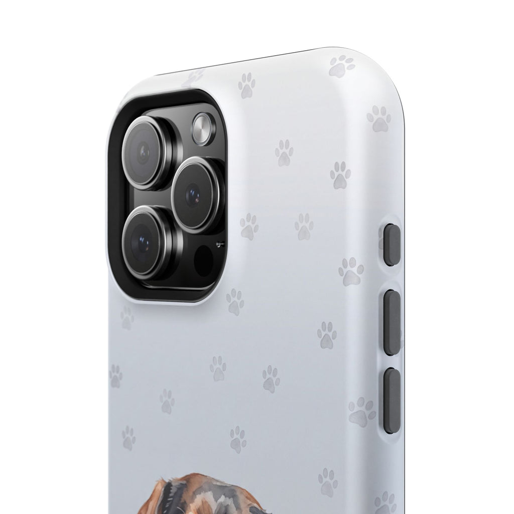Dachshund Phone Case — Impact-Resistant Wireless Charging Cover