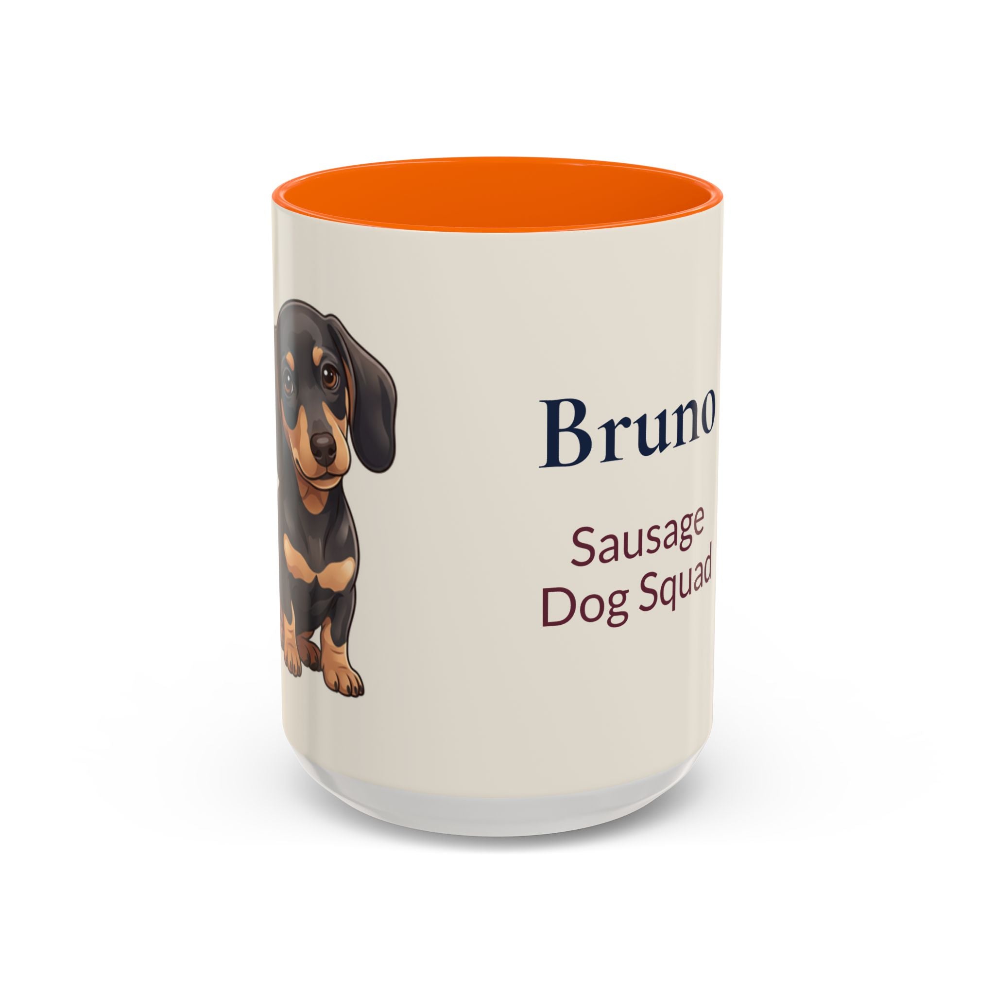 Personalized Dachshund Mug | Custom Name Coffee Mug | Sausage Dog Gift | Wiener Dog Lover